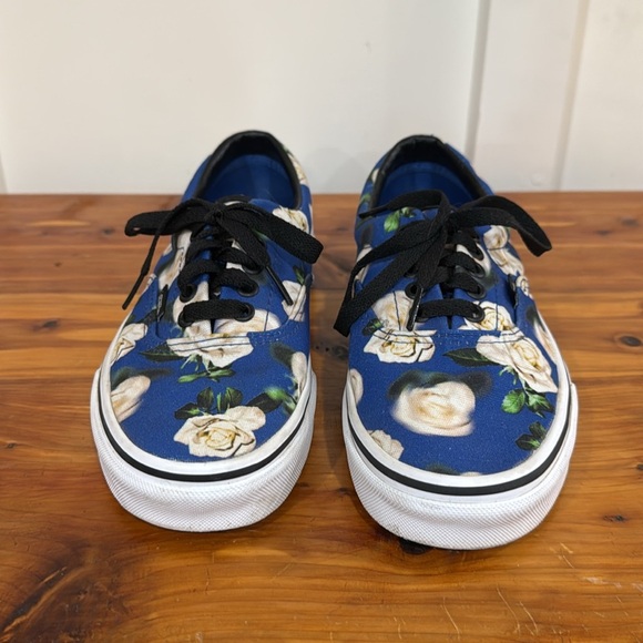 Vans Era Skate Shoes in Romantic Blue Floral - Picture 4 of 7